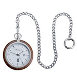 Load image into Gallery viewer, Waidzeit Walnut Pocket Watch
