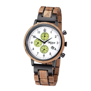 Waidzeit Chronograph GIN White Cucumber Gentlemen watch