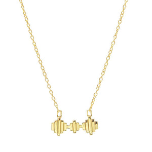 Jewel Tree London Baori Trinity Necklace Gold