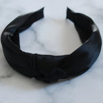 Load image into Gallery viewer, QueenMee Black Knot Headband
