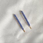 Load image into Gallery viewer, QueenMee Blue Hair Slides Set of 2
