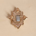 Load image into Gallery viewer, QueenMee Blue Vintage Brooch
