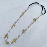 Load image into Gallery viewer, QueenMee Chain Headband with Pearls
