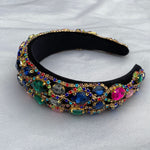 Load image into Gallery viewer, QueenMee Colourful Headband Statement Headband Sparkling Hair Band
