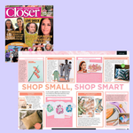 Load image into Gallery viewer, QueenMee Crystal Hair Clip Large Rose - Featured in Closer Magazine
