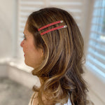 Load image into Gallery viewer, QueenMee Diamante Hair Slides Large
