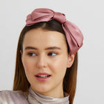 Load image into Gallery viewer, QueenMee Fascinator Bow Headband
