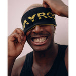 Load image into Gallery viewer, Tayroc VAL! Black/Lime Headband
