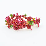 Load image into Gallery viewer, QueenMee Flower Hair Clip with Diamante
