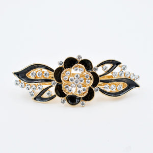 QueenMee Flower Hair Clip in Enamel