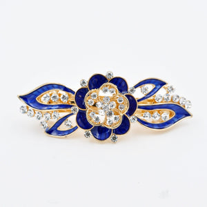 QueenMee Flower Hair Clip in Enamel