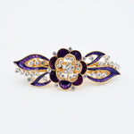 Load image into Gallery viewer, QueenMee Flower Hair Clip in Enamel
