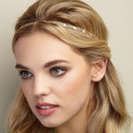 Load image into Gallery viewer, QueenMee Gold Chain Headband
