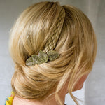 Load image into Gallery viewer, QueenMee  Hair Clip Leaf  Hair Barrette
