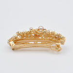 Load image into Gallery viewer, QueenMee Gold Pearl Hair Clip
