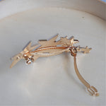 Load image into Gallery viewer, QueenMee Star Hair Clip in Silver or Gold Star Barrette
