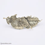 Load image into Gallery viewer, QueenMee Leaf Hair Barrette
