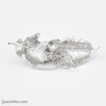 Load image into Gallery viewer, QueenMee Leaf Hair Barrette
