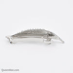 Load image into Gallery viewer, QueenMee Leaf Hair Clip in Gold or Silver
