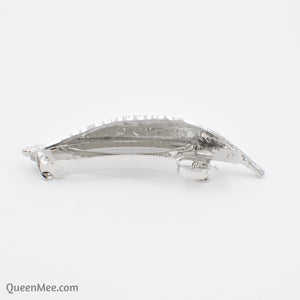 QueenMee Leaf Hair Clip in Gold or Silver