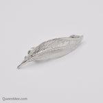 Load image into Gallery viewer, QueenMee Leaf Hair Clip in Gold or Silver
