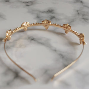 QueenMee Pearl Gold Headband