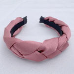 Load image into Gallery viewer, QueenMee Pink Headband Braided
