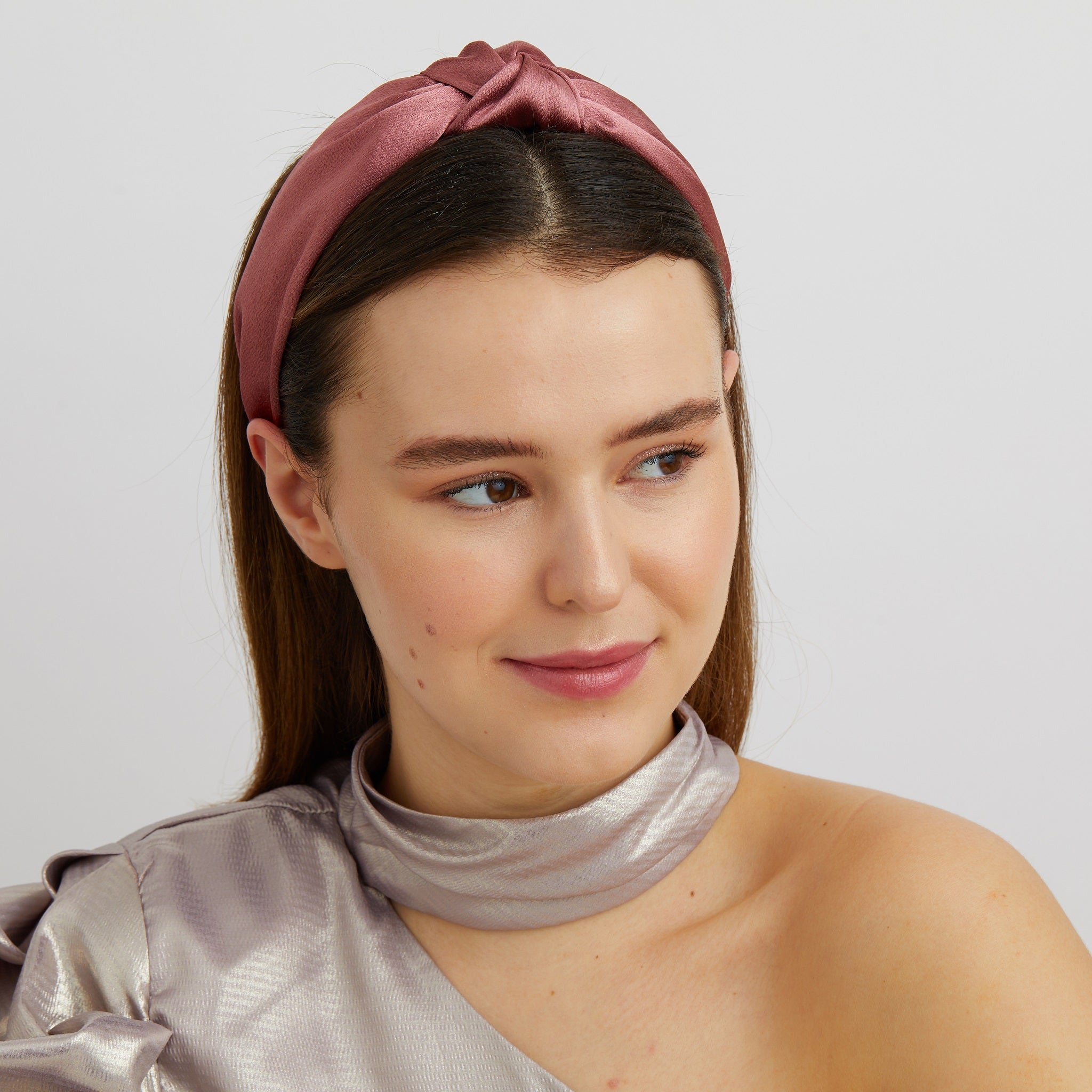 QueenMee Pink Knot Headband