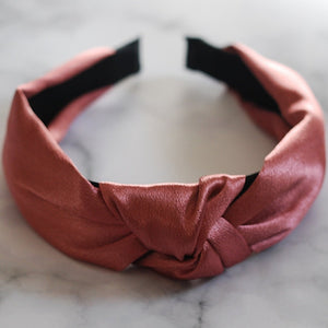 QueenMee Pink Knot Headband