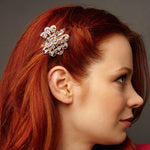 Load image into Gallery viewer, QueenMee Rose  Hair Clip Claw
