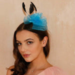 Load image into Gallery viewer, Ruby Rocks Perla Fascinator - Blue 
