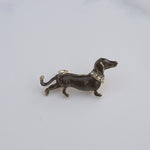 Load image into Gallery viewer, QueenMee Sausage Dog Brooch Dachshund Brooch
