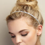 Load image into Gallery viewer, QueenMee Silver Chain Headband
