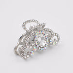 Load image into Gallery viewer, QueenMee Silver Hair Claw with Diamante
