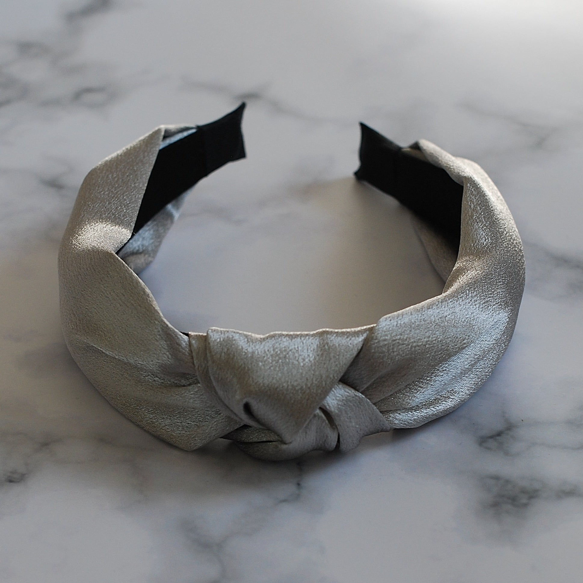 QueenMee Silver Knot Headband