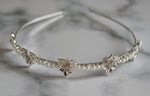 Load image into Gallery viewer, QueenMee Silver Pearl Headband
