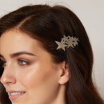 Load image into Gallery viewer, QueenMee Star Hair Clip in Silver or Gold Star Barrette
