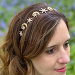 Load image into Gallery viewer, QueenMee Star Headband Moon Hair Accessory
