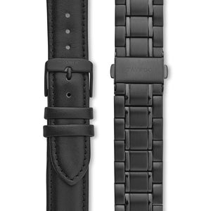 Tayroc Holte 42mm Multi Function Sports Watch BLACK/BLACK 