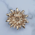 Load image into Gallery viewer, QueenMee Vintage Brooch Large with Crystal
