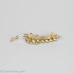 Load image into Gallery viewer, QueenMee Vintage Hair Clip Small Leaf
