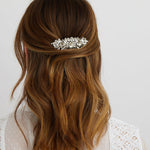 Load image into Gallery viewer, QueenMee Vintage Hair Comb Crystal
