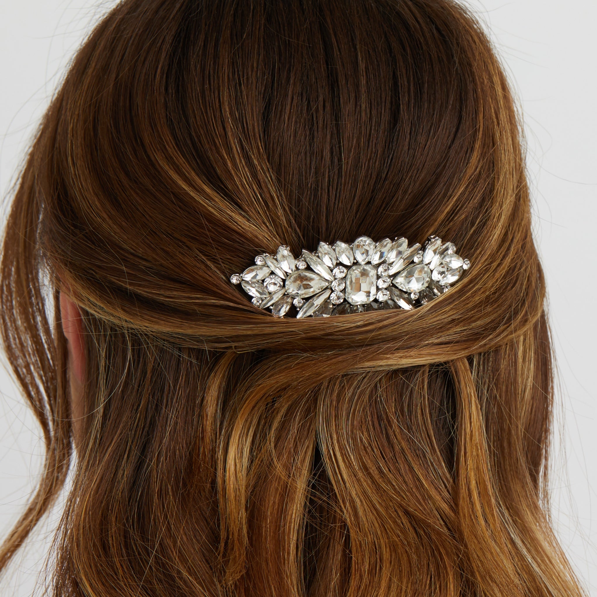 QueenMee Vintage Hair Comb Crystal