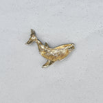 Load image into Gallery viewer, QueenMee Whale Brooch Animal Brooch Whale Jewellery Whale Pin
